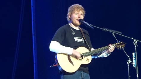 That is how Michael Kearney would describe Ed Sheeran’s surprise visit Friday afternoon to Seattle’s Starbucks at 102 Pike St. The English pop star is in Seattle for a pair of concerts.